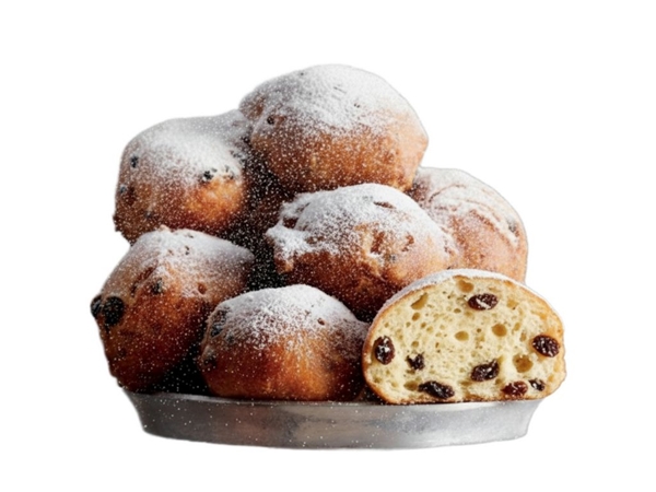 Oliebol rozijnen 10 + 1 gratis